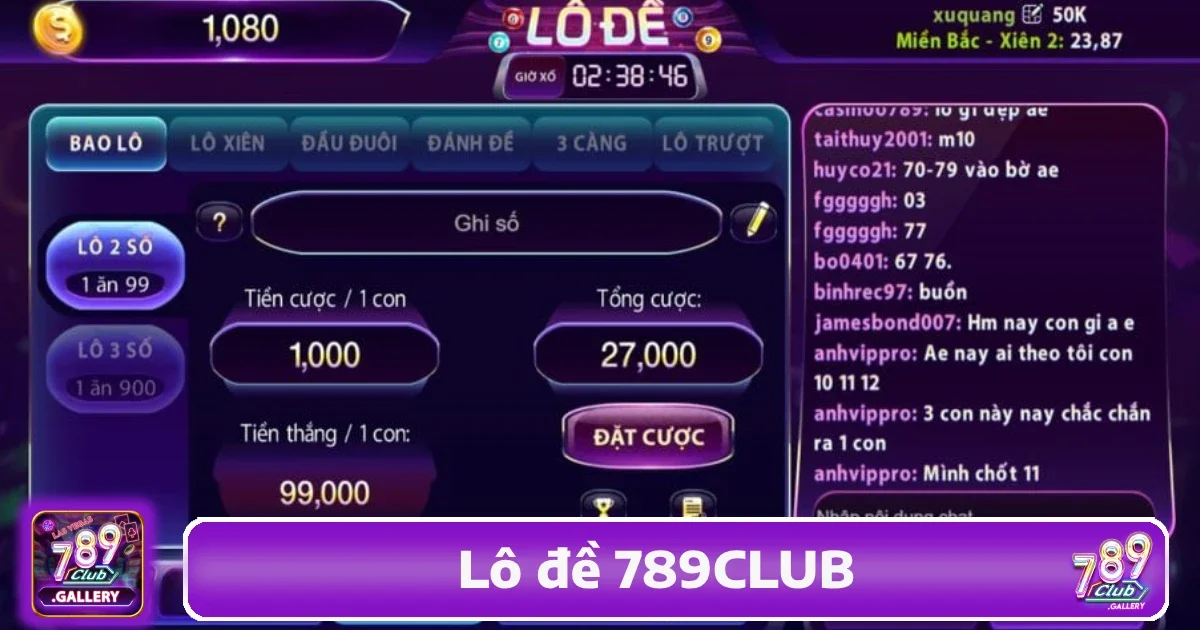 789Club - Tải Game Bài Đổi Thưởng #1 VN | Link Chính Thức 5 Lô Đề 789Club – Cơ Hội Trúng Thưởng Mỗi Ngày