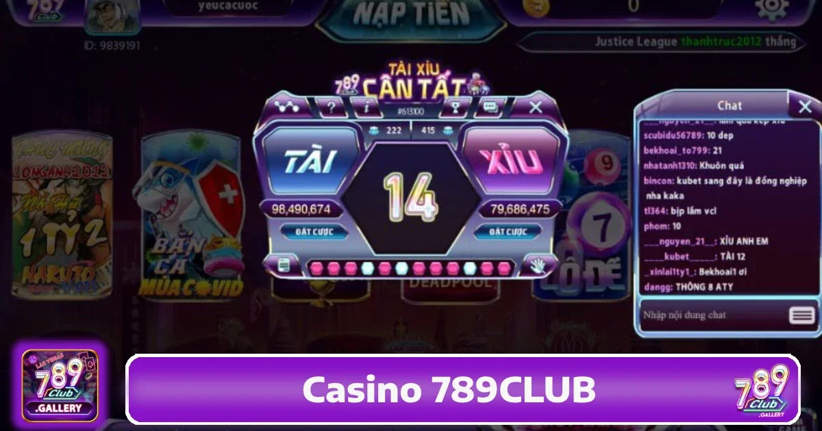 Hướng dẫn tham gia Casino 789Club