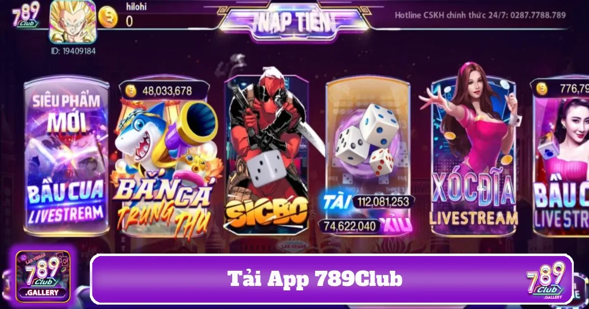 Hướng dẫn chi tiết tải App 789Club trên Android
