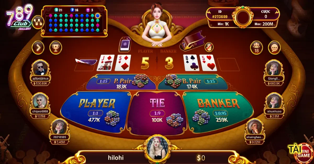 Baccarat 789Club là gì? Tổng quan về trò chơi bài phổ biến