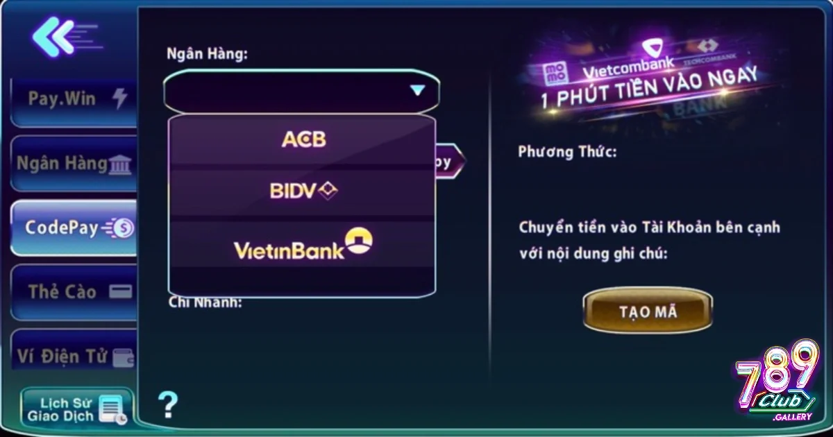 Phương pháp bảo mật giao dịch 789Club được áp dụng trên nền tảng