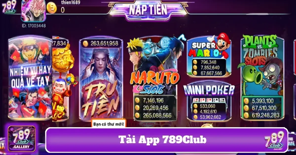 Lợi ích khi tải app 789club bằng android